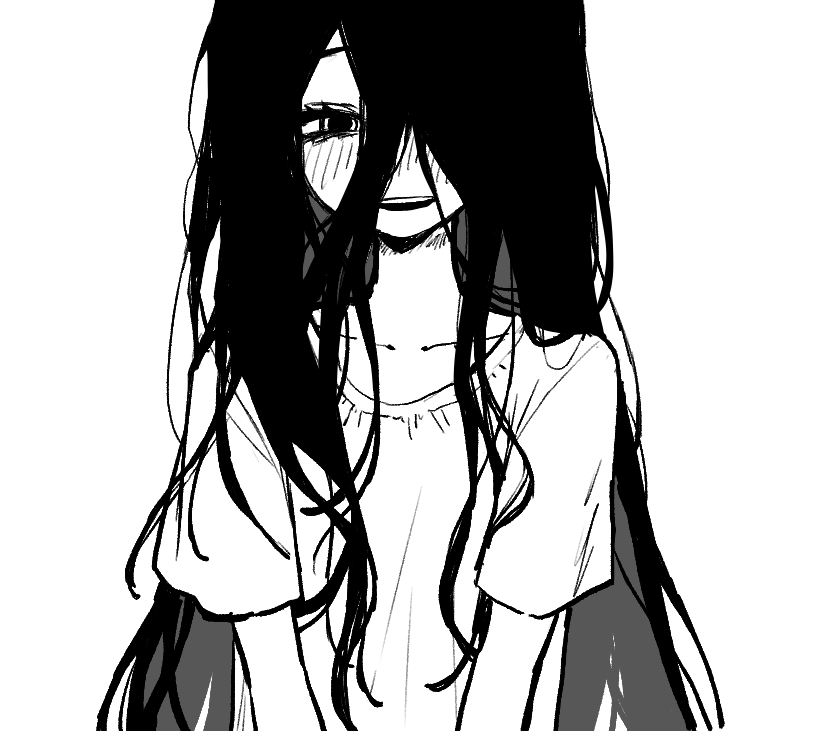 mari (omori) drawn by rou_(h_s_sinrin)