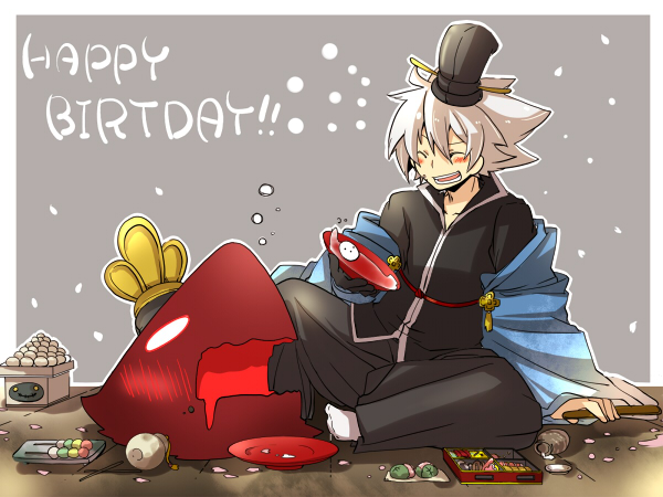 ragna the bloodedge and dead spike (blazblue) drawn by kuro_yuzu