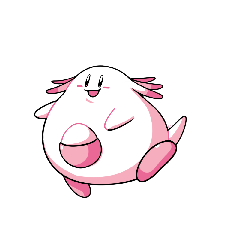 chansey (pokemon and 1 more) drawn by rumwik