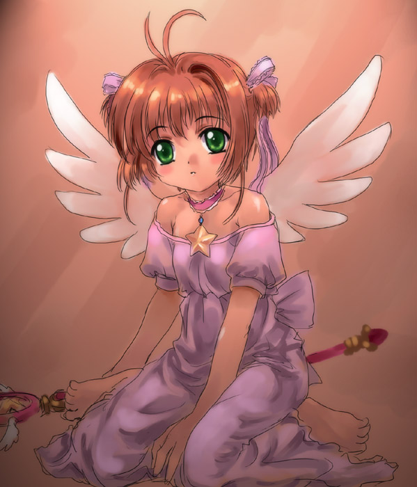 kinomoto sakura (cardcaptor sakura) drawn by mutsuki_(moonknives)