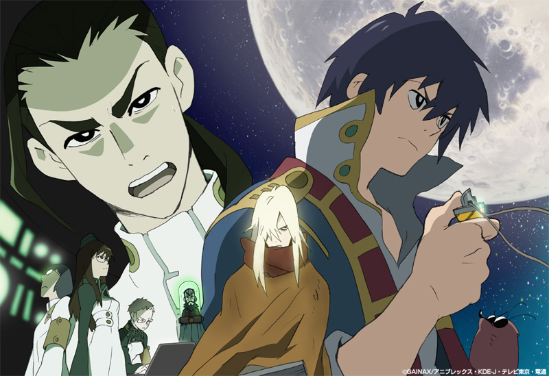 simon, boota, viral, rossiu adai, kinon bachika, and 3 more (tengen toppa gurren lagann) drawn by fukumoto_keiko