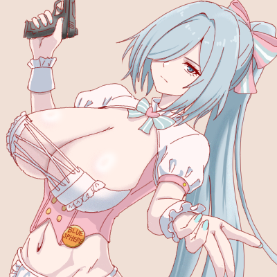 k2, yoohee, and blusphere (girls' frontline and 1 more) drawn by mosoro