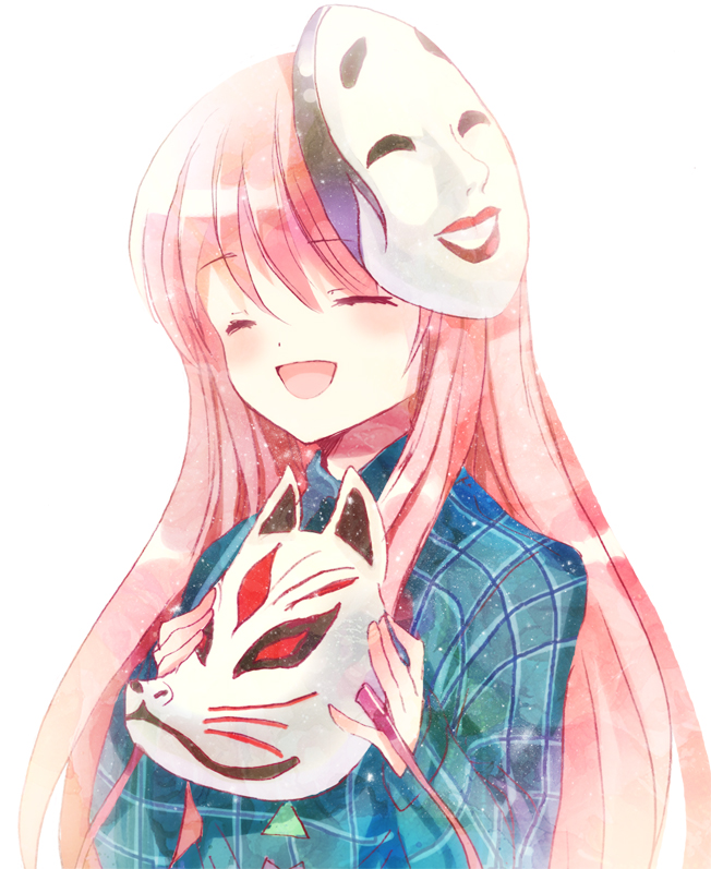 hata no kokoro (touhou) drawn by suzuran_(betuaka0922)