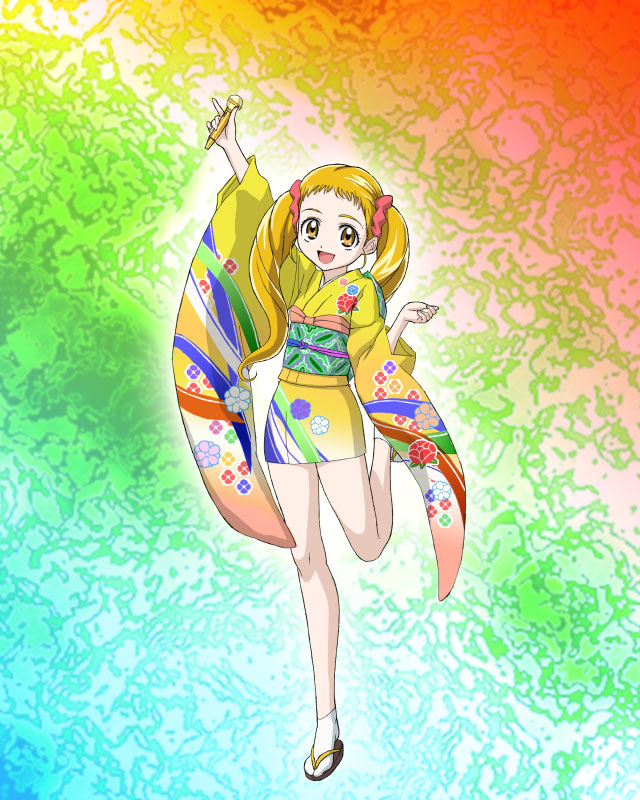 kasugano urara (precure and 1 more) drawn by hajime_(caramel_toone)