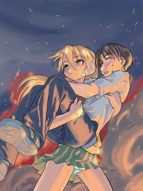 serio and fujita hiroyuki (to heart) drawn by ugai_yuichi