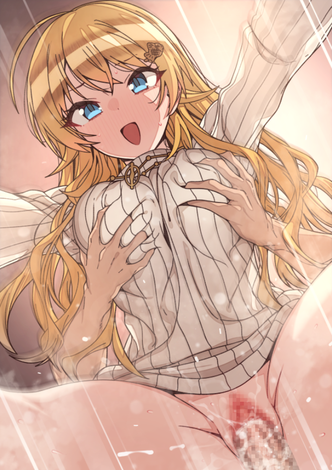 hachimiya meguru (idolmaster and 1 more) drawn by erere
