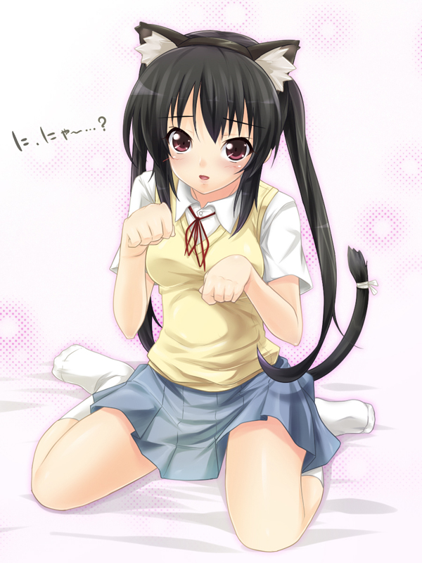 nakano azusa (k-on!) drawn by yukinon_(tsuki_koubou)