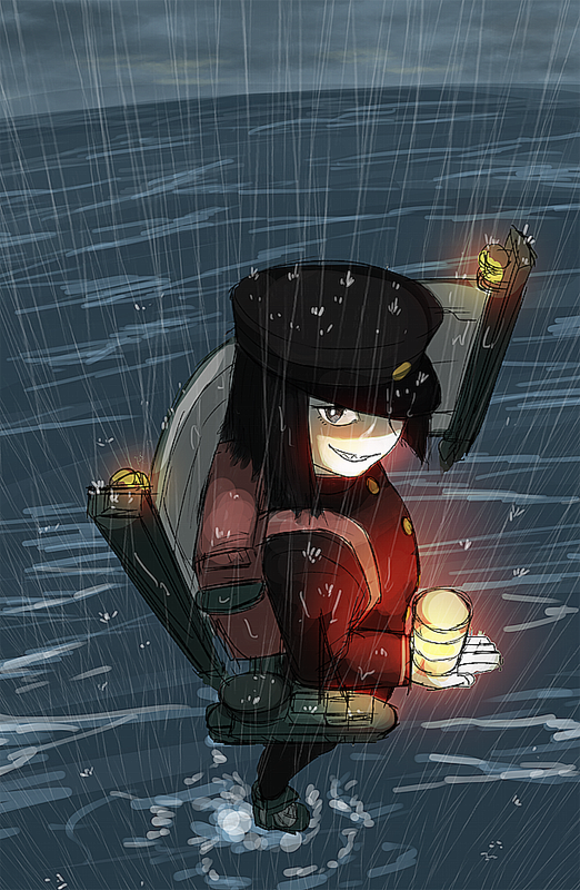 akitsu maru (kantai collection) drawn by yue_(tada_no_saboten)