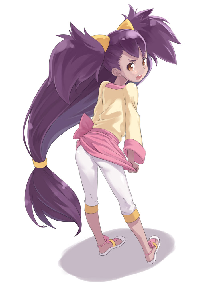 iris (pokemon and 1 more) drawn by mofu_(mof_swimradio)