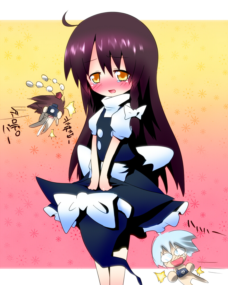 kirisame marisa, shameimaru aya, and morichika rinnosuke (touhou) drawn by ayakashi_(monkeypanch)