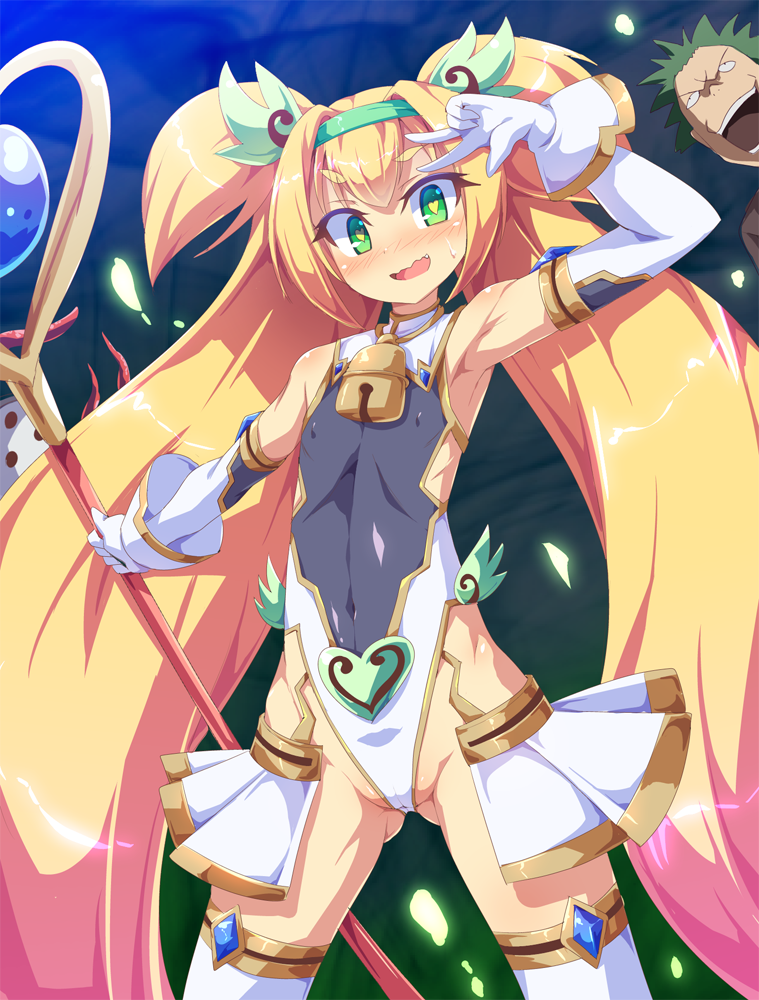 platinum the trinity (blazblue and 1 more) drawn by toraishi_666