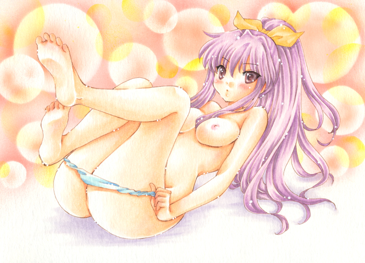 watatsuki no yorihime (touhou) drawn by satsuki_(gogotaru)