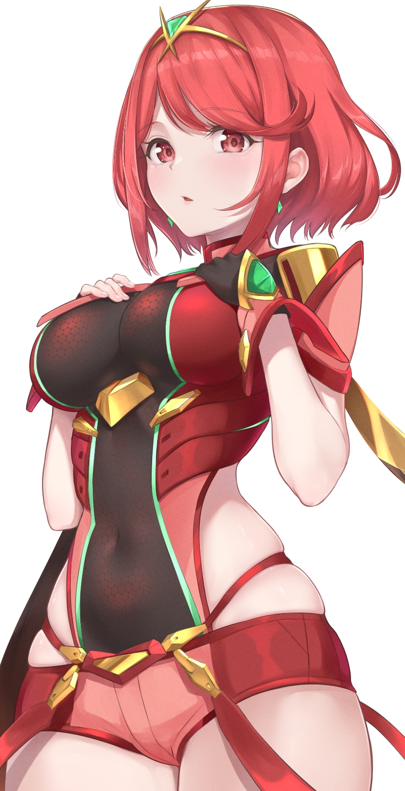 pyra (xenoblade chronicles and 1 more) drawn by blaze_(blaze_pso2)