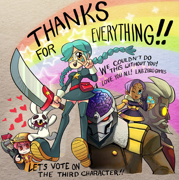 annie, umbrella, sagan, adam kapowski, brain drain, and 2 more (skullgirls and 2 more) drawn by jonathan_kim