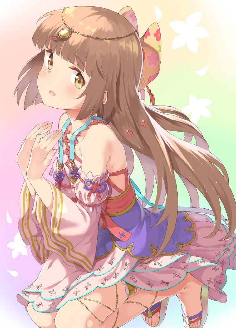 yorita yoshino (idolmaster and 2 more) drawn by mamedenkyuu_(berun)