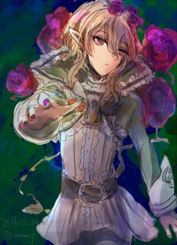 cranberry (mahou shoujo ikusei keikaku and 1 more) drawn by momxiji