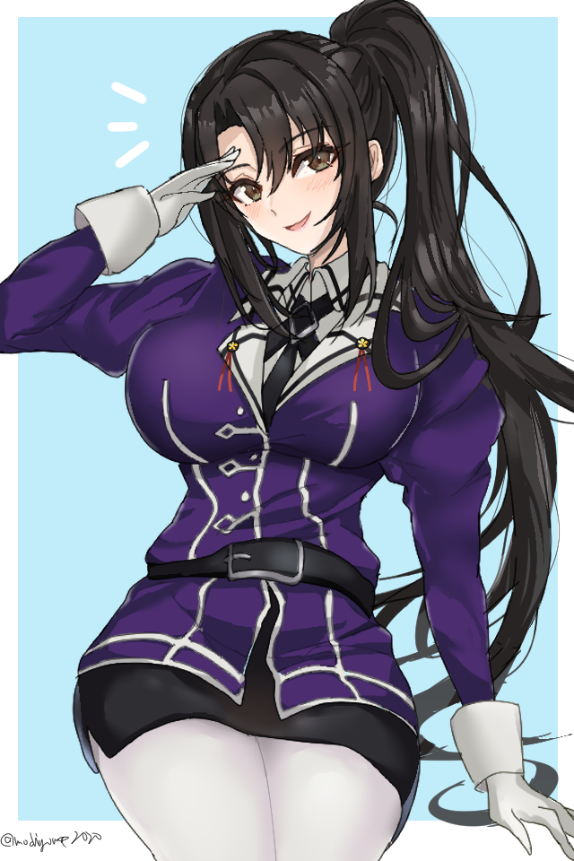 nachi and nachi kai ni (kantai collection) drawn by chamumi_(mochiumee)