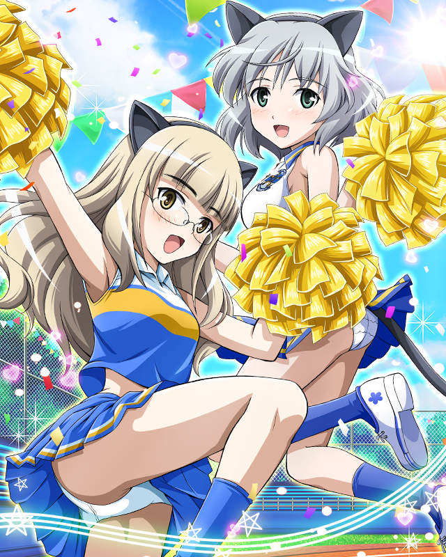 sanya v. litvyak and perrine h. clostermann (world witches series and 1 more)