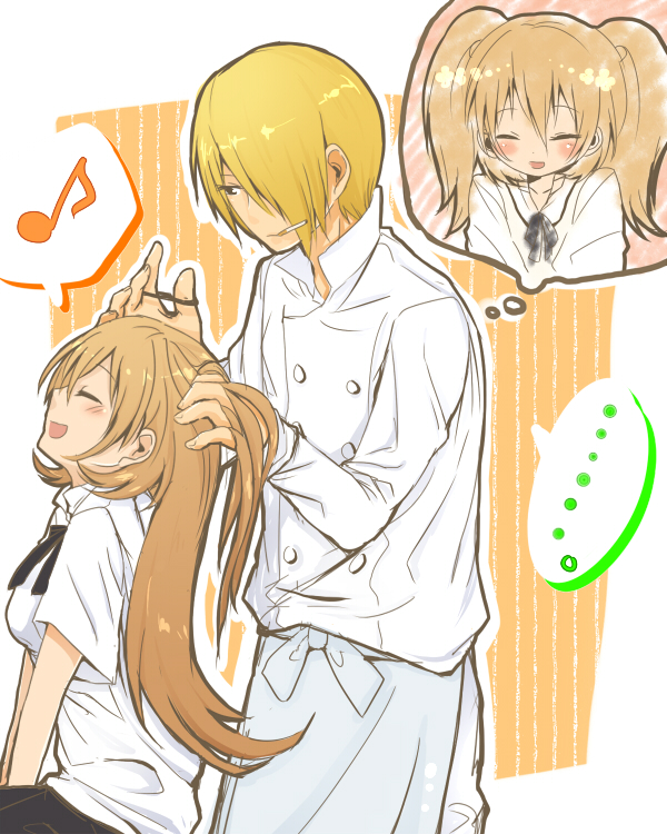 todoroki yachiyo and satou jun (working!!) drawn by fulunukko