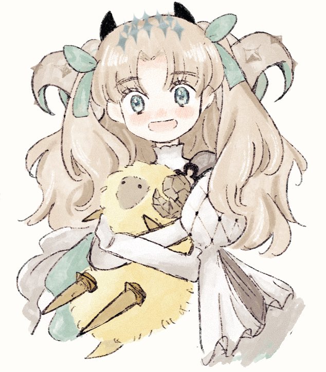 ereshkigal, space ereshkigal, and dumuzid (fate and 1 more) drawn by muguet_ko
