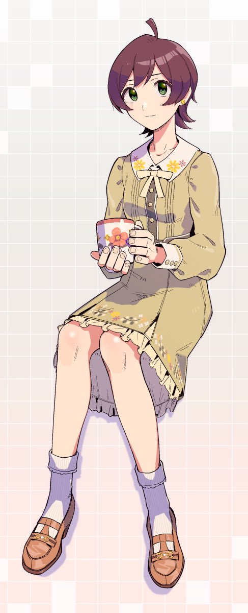 kinoshita hinata (idolmaster and 2 more) drawn by efwc
