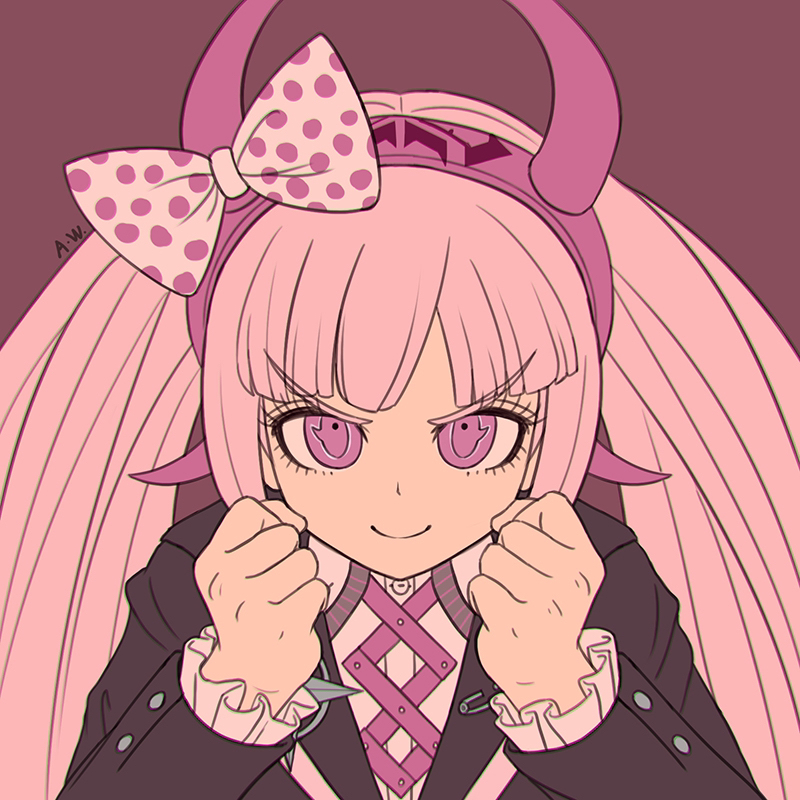 utsugi kotoko (danganronpa and 1 more) drawn by suika_no9