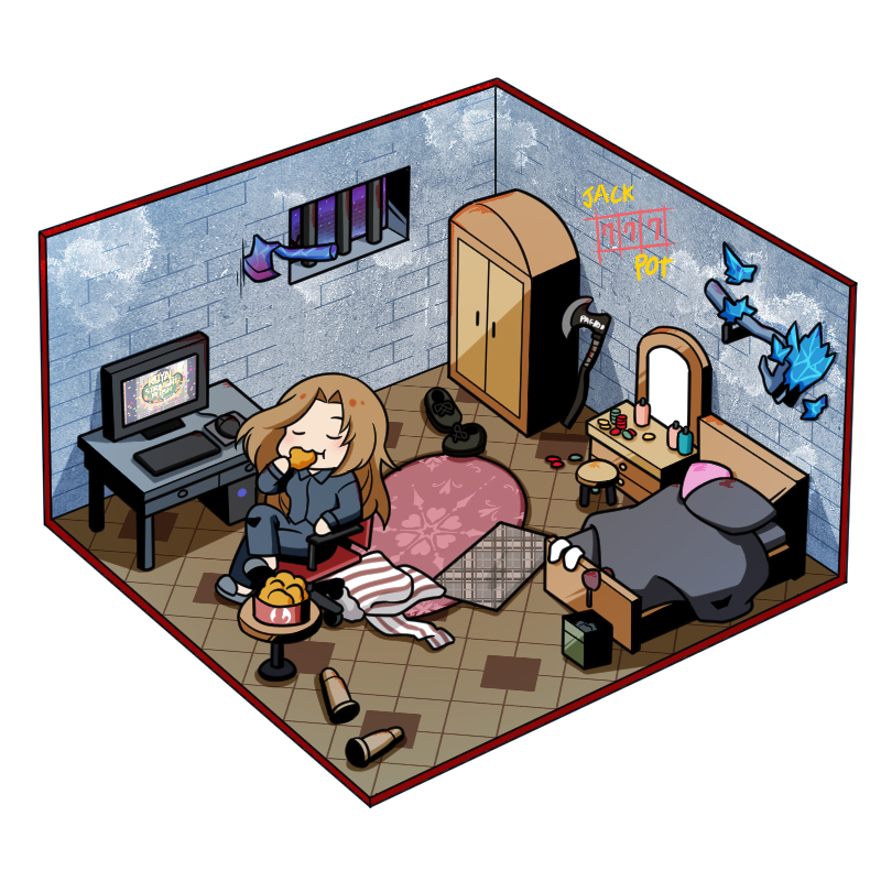 rodion and baba yaga (project moon and 1 more) drawn by pa_rsnip