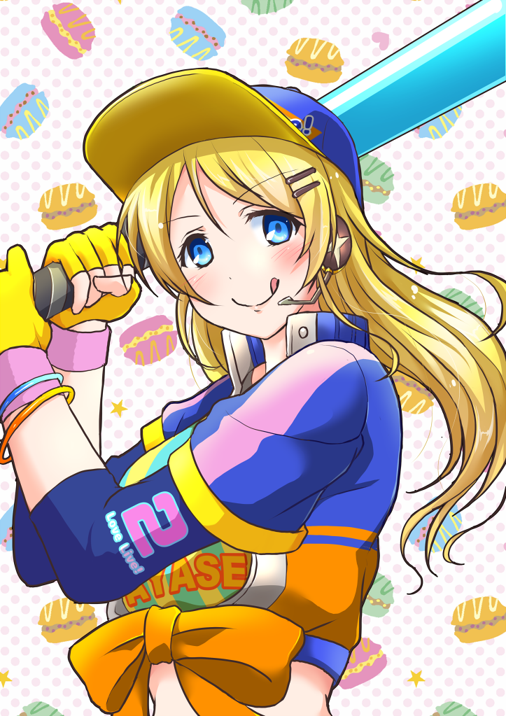 ayase eli (love live! and 2 more) drawn by poruporu