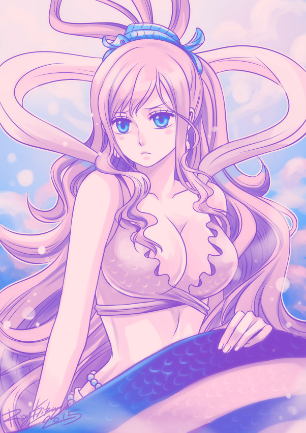shirahoshi (one piece) drawn by raykit