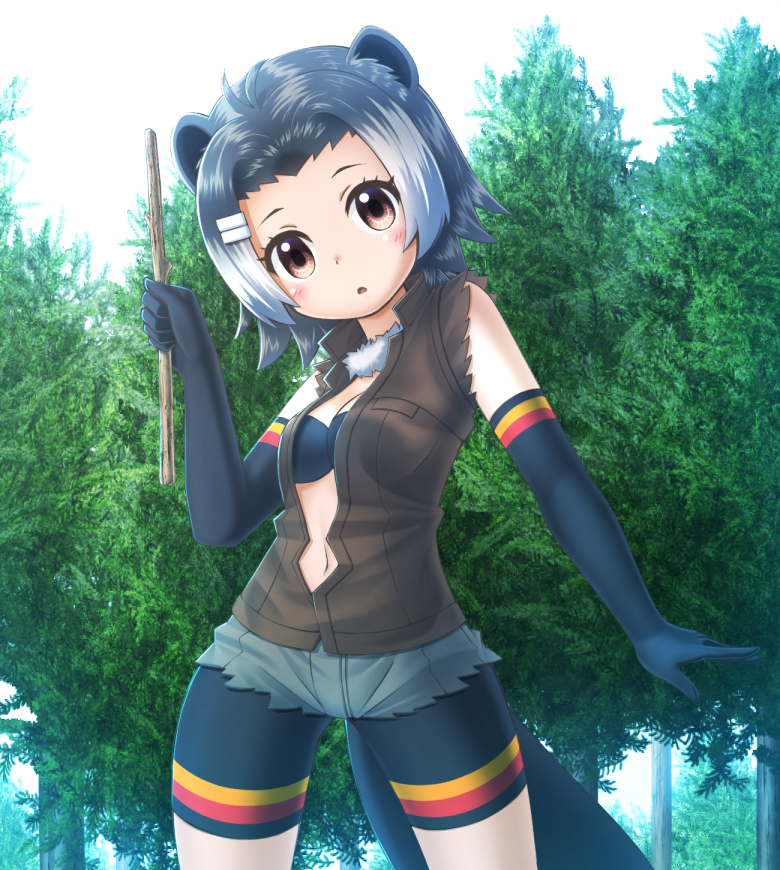 american beaver (kemono friends) drawn by kakutasu_(akihiron_cactus)