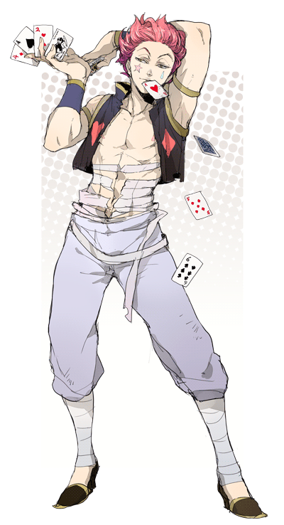 hisoka morow (hunter x hunter) drawn by pinki_(shounenkakuseiya)
