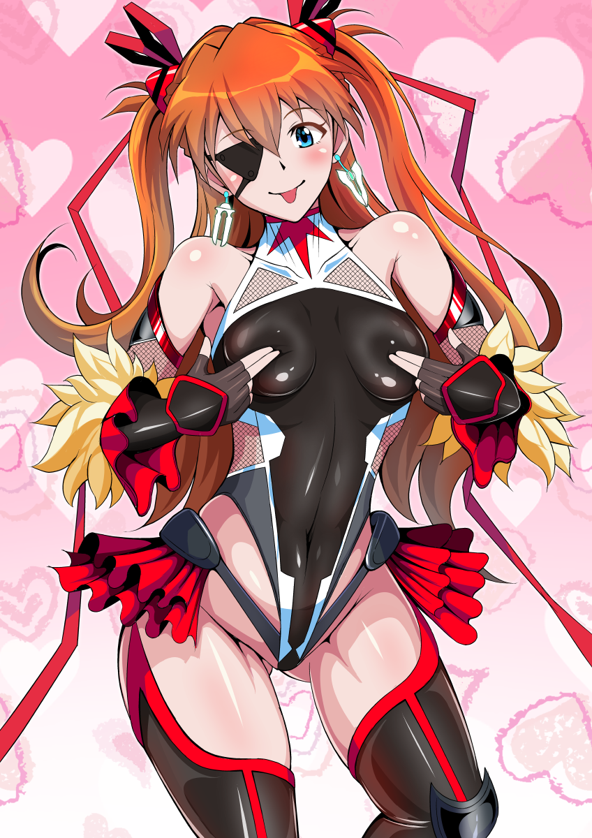 souryuu asuka langley and mizuki yukikaze (neon genesis evangelion and 4 more) drawn by drawperson