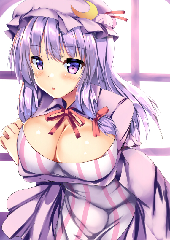 patchouli knowledge (touhou) drawn by ryokushiki_(midori-ya)
