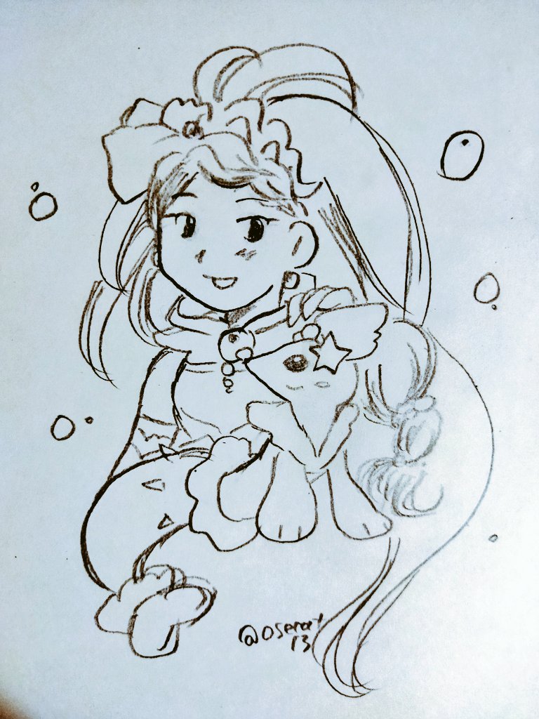 primarina, kaidou minami, and cure mermaid (pokemon and 2 more) drawn by osecat13