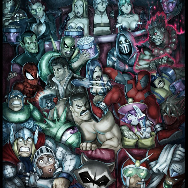 morrigan aensland, zero, dante, felicia, wolverine, and 21 more (street fighter and 22 more) drawn by joe_vriens