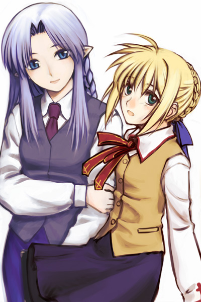 artoria pendragon, saber, and medea (fate and 1 more)