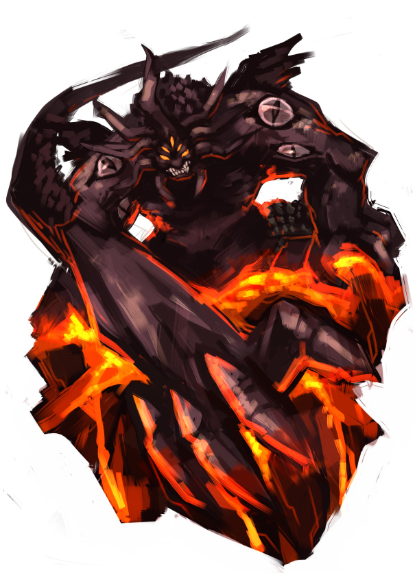satan morroc (ragnarok online) drawn by emon-yu