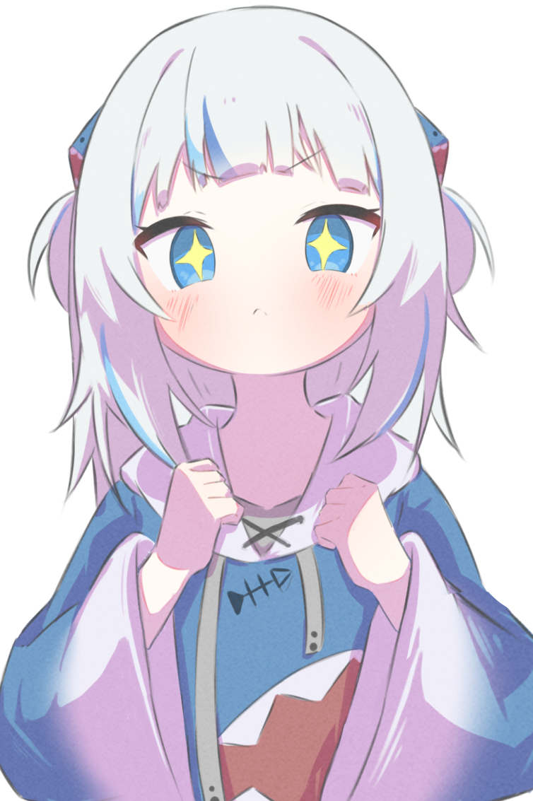 gawr gura (hololive and 1 more) drawn by inaririn