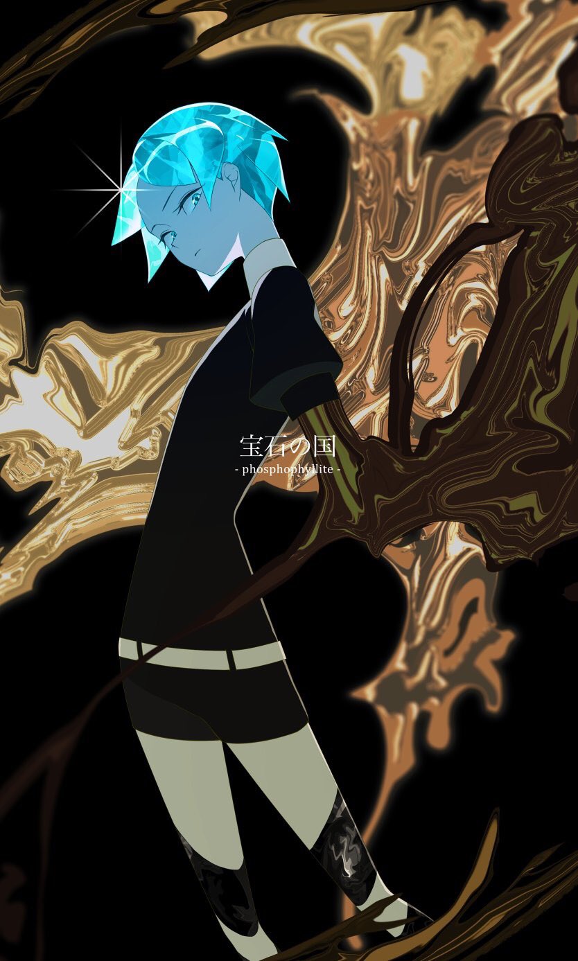 phosphophyllite (houseki no kuni) drawn by akimikan_(2.5deciliter)