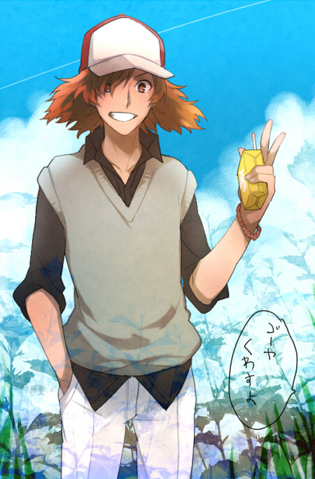 kai yuujirou (tennis no ouji-sama) drawn by nakahara_(mu_tation)
