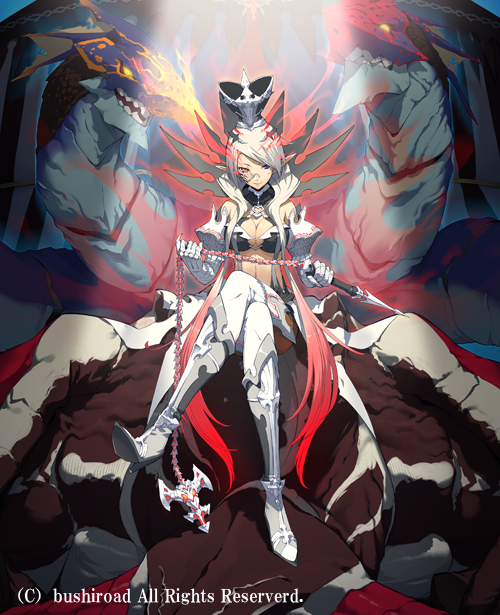 silver thorn dragon empress venus luquier (cardfight!! vanguard and 1 more) drawn by masa_(masa-koba)