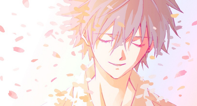 nagisa kaworu (neon genesis evangelion) drawn by mc_(k0111s)