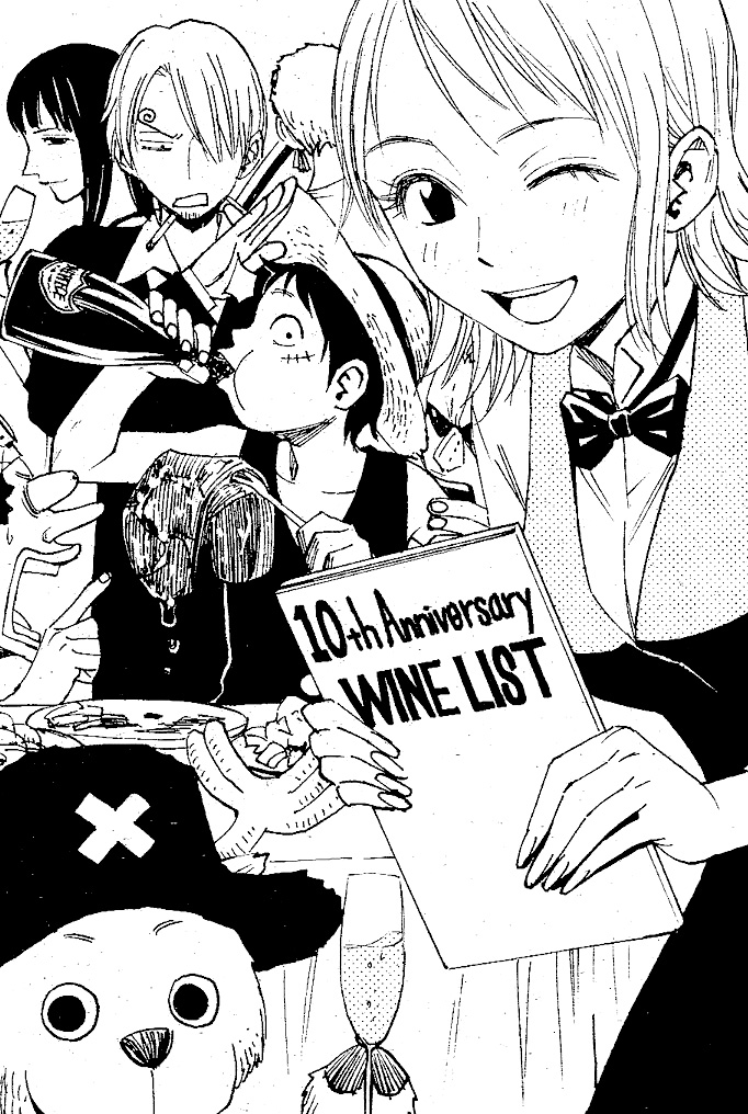 nami, monkey d. luffy, nico robin, roronoa zoro, sanji, and 2 more (one piece) drawn by matsui_katsunori
