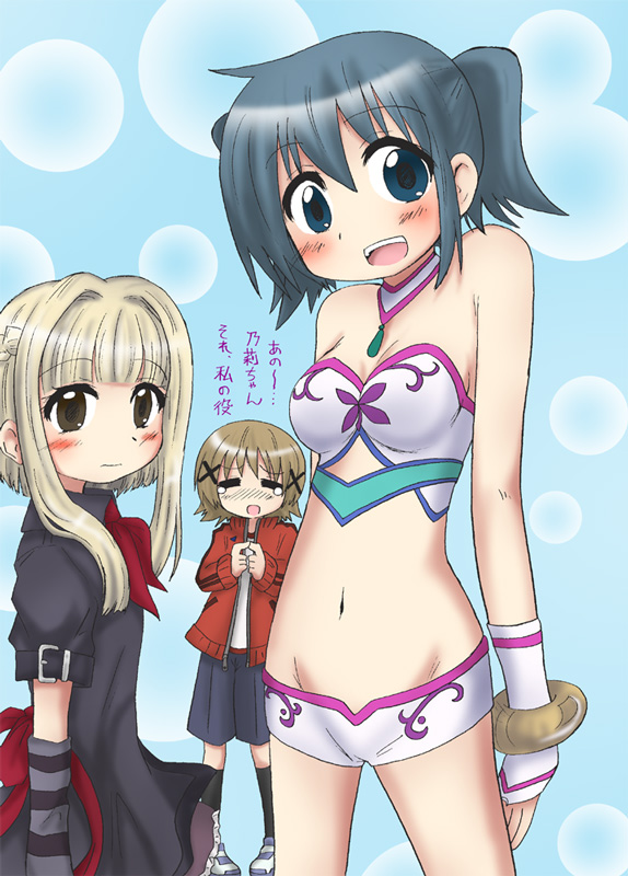 yuno, nori, nazuna, marin, and asumi kana (hidamari sketch and 1 more) drawn by tokidome_zamao
