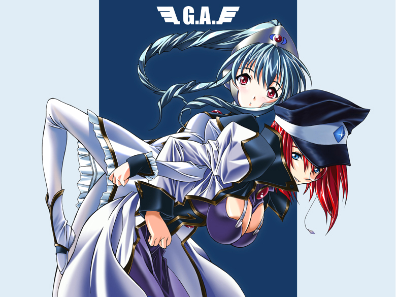 forte stollen and vanilla h (galaxy angel) drawn by yatsushima_tetsuya