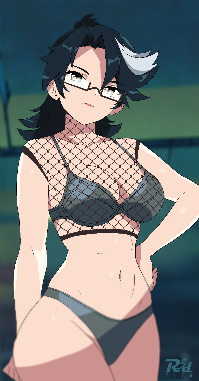 ray yersin (zenless zone zero) drawn by r3dfive