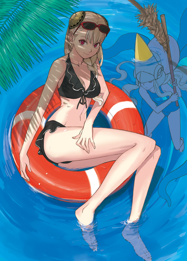 ingrid and nool (capcom fighting jam and 1 more) drawn by tetsu_(kimuchi)