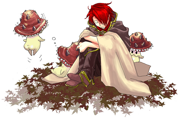 wizard and spore (ragnarok online) drawn by makishi_yaichi