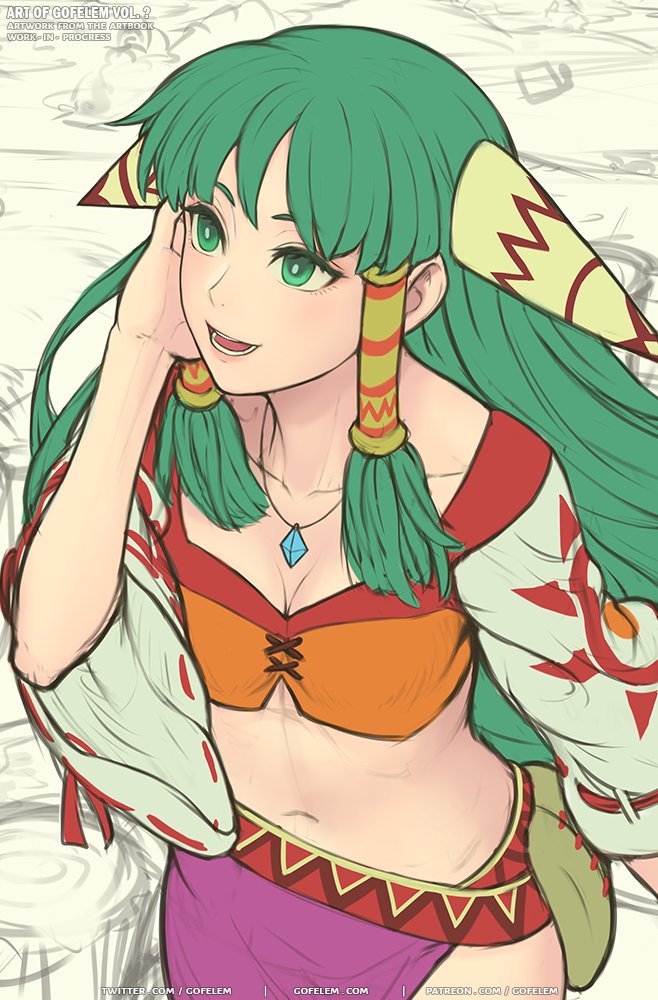 feena (grandia and 1 more) drawn by gofelem