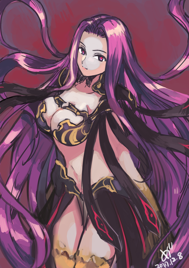 medusa and gorgon (fate and 1 more) drawn by medu_(rubish)